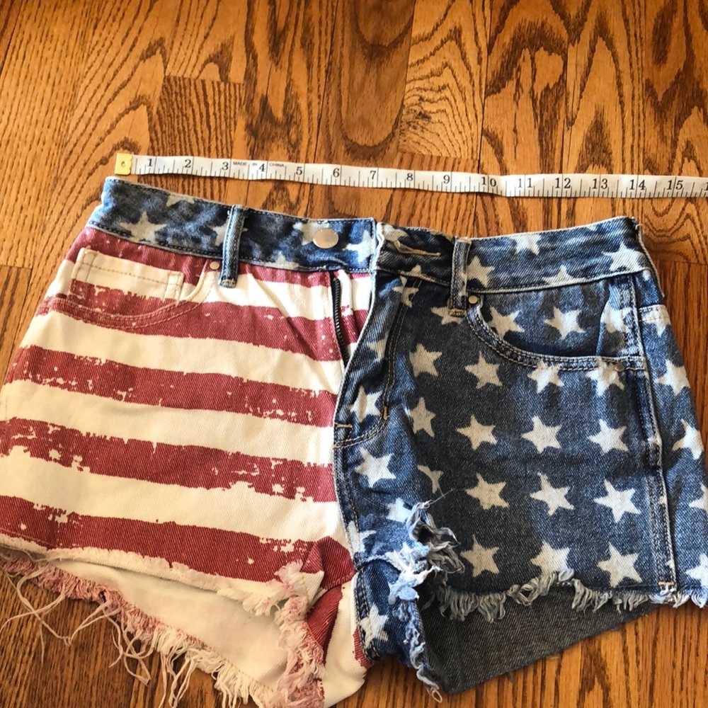 Bullhead Pac Sun high rise jean short size 1